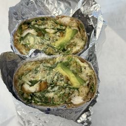 Chicken Caesar wrap with avocado Chicken Caesar wrap with avocado