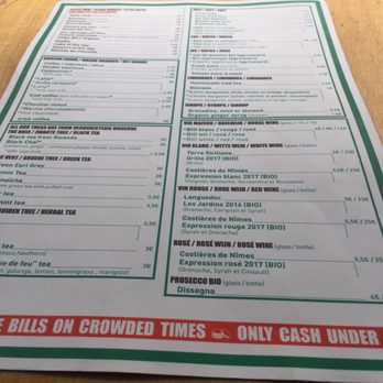 Café Walvis - Drink menu - Cafes Near Me - Brussels, BRU Café Walvis - Drink menu - Cafes Near Me - Brussels, BRU
