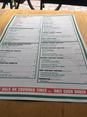 Menu photo 1 Café Walvis Brussels, BRU Menu photo 1 Café Walvis Brussels, BRU