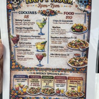 Catrina Mexican Spot - Happy Hour 3-7pm - Mexican Near Me - Hawthorne, California Catrina Mexican Spot - Happy Hour 3-7pm - Mexican Near Me - Hawthorne, California
