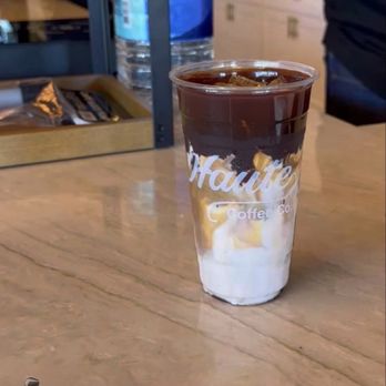 Haute Coffee - Roasted hazelnut dalgona with mocha - Coffee & Tea Near Me - Roseville, California
