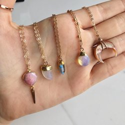 Beauty Bar Kauai - Beautiful gemstone necklaces at the shop!