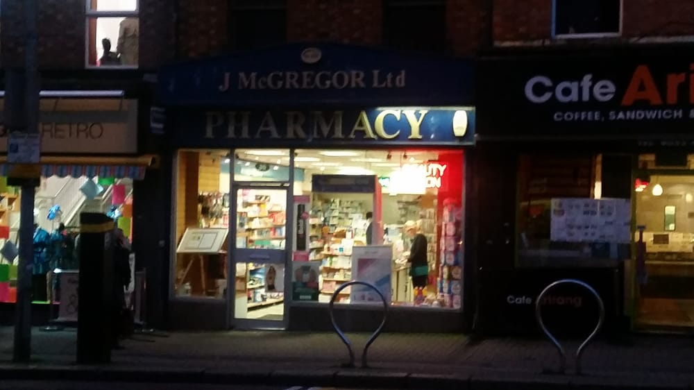 J MCGREGOR CHEMIST - Updated August 2025 - 30 Botanic Avenue, Belfast