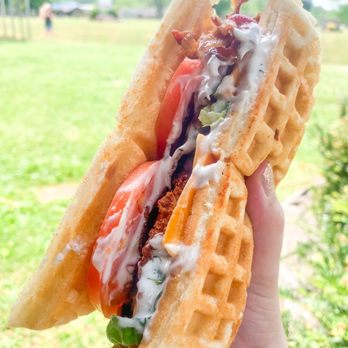 Waffley Good - Chicken Bacon Ranch - Waffles Near Me Waffley Good - Chicken Bacon Ranch - Waffles Near Me