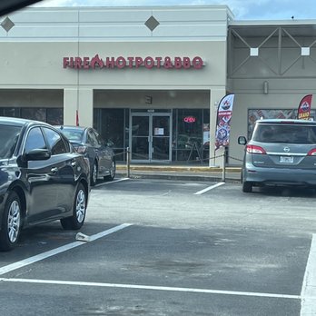 Fire Hot Pot & BBQ - Outside front - Barbeque Near Me - Lakeland, Florida Fire Hot Pot & BBQ - Outside front - Barbeque Near Me - Lakeland, Florida