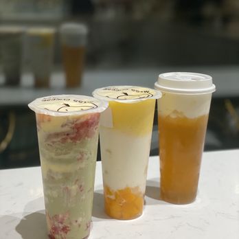 Miss Cheese Tea Cafe - Strawberry Matcha, Mango Tornado and Jasmine Cheezlicious Tea - Bubble Tea Near Me - Pasadena, California Miss Cheese Tea Cafe - Strawberry Matcha, Mango Tornado and Jasmine Cheezlicious Tea - Bubble Tea Near Me - Pasadena, California