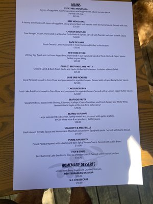 Menu photo 5 The Garden Houzz Port Colborne, ON