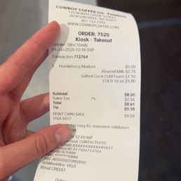 Receipt