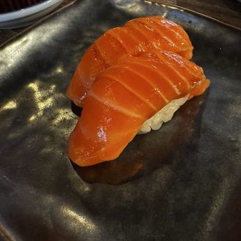 Hummingbird Sushi - Ora King Salmon nigiri - Japanese Near Me - Seattle, Washington