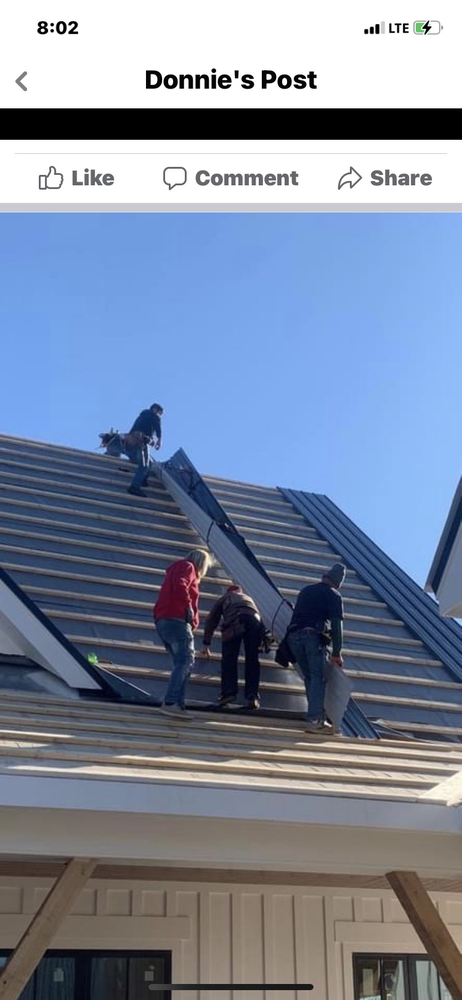 Slide of Donnie Fountain Roofing