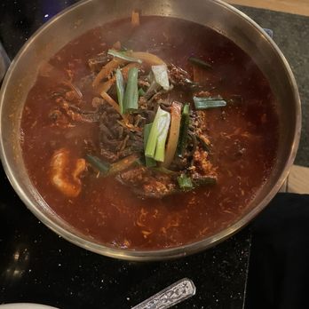 Jong Ga House - No.55 Spicy Beef Soup - Korean Near Me - Oakland, California Jong Ga House - No.55 Spicy Beef Soup - Korean Near Me - Oakland, California