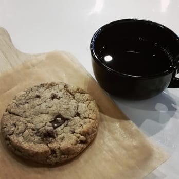 Bibble & Sip - Chocolate chip brownie cookie with drip coffee - Coffee & Tea Near Me - New York, New York
