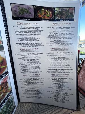 Menu photo 7 Thanh My Restaurant Westminster, CA
