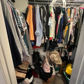Ready Set Organize - Closet Before - Home Organization Near Me - Carlsbad , California Ready Set Organize - Closet Before - Home Organization Near Me - Carlsbad , California
