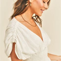 Demure Stylez Boutique - White dress