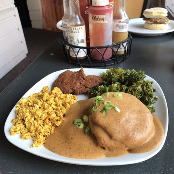 Infinity Room - Biscuits and gravy with sausage, scramble, kale added on - Music Venues Near Me - Salem, Oregon Infinity Room - Biscuits and gravy with sausage, scramble, kale added on - Music Venues Near Me - Salem, Oregon