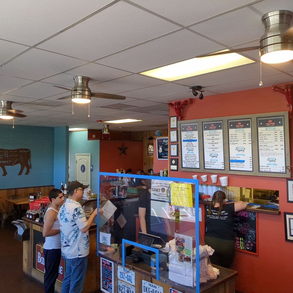 Hog Wild Bar-B-Que - Photo of ordering table of the BBQ restaurant - Barbeque Near Me - Placerville, California Hog Wild Bar-B-Que - Photo of ordering table of the BBQ restaurant - Barbeque Near Me - Placerville, California