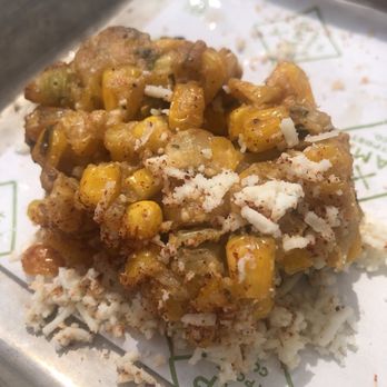 Camp Outpost - Corn fritter - New American Near Me - San Antonio, Texas Camp Outpost - Corn fritter - New American Near Me - San Antonio, Texas