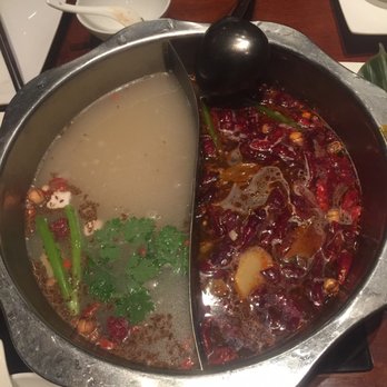 Q Restaurant - Normal broth and mala - Chinese Near Me - Boston, Massachusetts Q Restaurant - Normal broth and mala - Chinese Near Me - Boston, Massachusetts