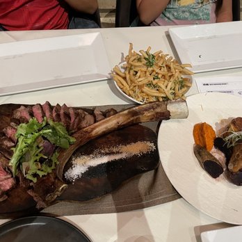 LB Steak - Tomahawk, truffle fries and pork chop - Steakhouses Near Me - San Jose, California