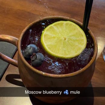 Bricktown Brewery - Moscow blueberry mule - American Near Me - Shawnee, Oklahoma