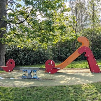 Bellahouston Park - Another unique slide and seesaw - Parks Near Me - Glasgow, GLG