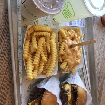 Shake Shack Nanuet - SmokeShack burger, cheese fries, fries, cookie and cream shake and a lemonade - Ice Cream & Frozen Yogurt Near Me - Nanuet, New York Shake Shack Nanuet - SmokeShack burger, cheese fries, fries, cookie and cream shake and a lemonade - Ice Cream & Frozen Yogurt Near Me - Nanuet, New York