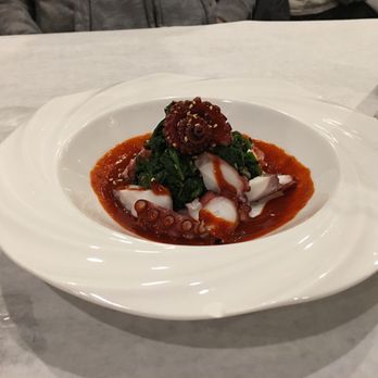 Shuhei - Octopus w/kimchi-like sauce - Sushi Bars Near Me - Beachwood, Ohio Shuhei - Octopus w/kimchi-like sauce - Sushi Bars Near Me - Beachwood, Ohio