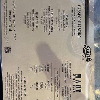 Tank Garage Winery - Menu - Wineries Near Me - Calistoga, California Tank Garage Winery - Menu - Wineries Near Me - Calistoga, California