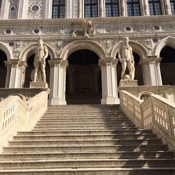 Palazzo Ducale - Grand staircase all must climb to see the Doge. No longer in used. The God's Mars and Venus greet you - Museums Near Me - Venezia, VE Palazzo Ducale - Grand staircase all must climb to see the Doge. No longer in used. The God's Mars and Venus greet you - Museums Near Me - Venezia, VE