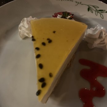 North Garden - Passion cheesecake vey sweet - Signature Cuisine Near Me - Cancún, ROO North Garden - Passion cheesecake vey sweet - Signature Cuisine Near Me - Cancún, ROO