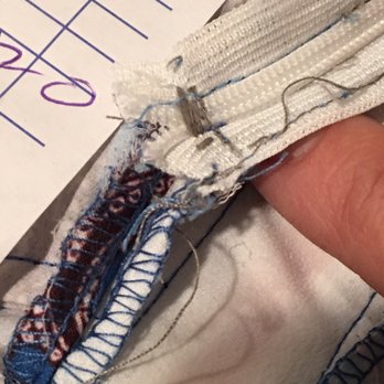 Fancy Cleaners - Mangled edges of original zipper. - Dry Cleaning Near Me - Cypress, California Fancy Cleaners - Mangled edges of original zipper. - Dry Cleaning Near Me - Cypress, California