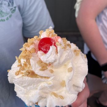 Ice Cream Alley - Decided to split a sundae between 3 of us! - Ice Cream & Frozen Yogurt Near Me - McCall, Idaho Ice Cream Alley - Decided to split a sundae between 3 of us! - Ice Cream & Frozen Yogurt Near Me - McCall, Idaho