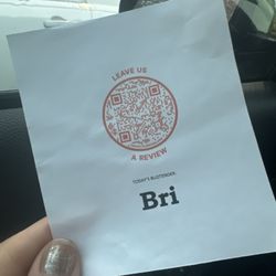 Sunburn Cannabis Dispensary - review for Bri. They didnt take tips and she definitely deserves one