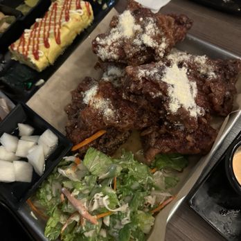 Banju - Korean fried chicken (thighs, honey Parmesan flavor) - Chicken Wings Near Me - Pleasant Hill, California Banju - Korean fried chicken (thighs, honey Parmesan flavor) - Chicken Wings Near Me - Pleasant Hill, California