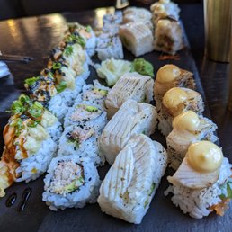 Black Dragon, Real Crab, Toro Oshi, Fisherman's roll