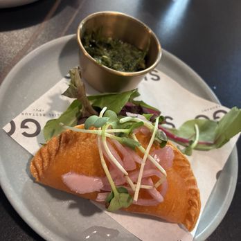 Sugo Social - Chicken empanada - New American Near Me - Rolling Hills Estates, California