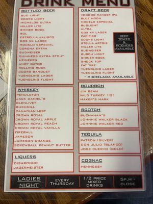 Menu photo 3 Refz Sports Bar & Grill Guymon, OK
