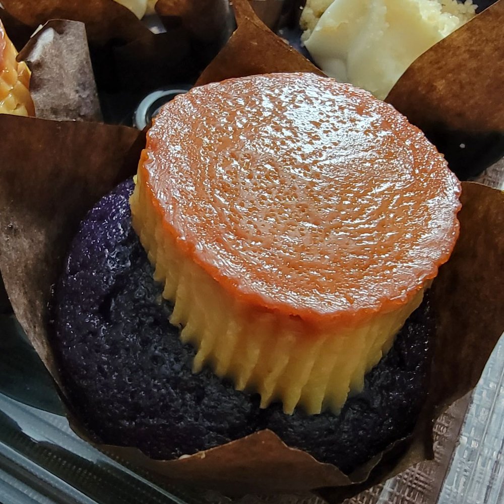 Cafe 86 - Ube Flan Cupcake - Desserts Near Me - Chula Vista, California Cafe 86 - Ube Flan Cupcake - Desserts Near Me - Chula Vista, California