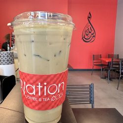 Iced Pistachio Latte