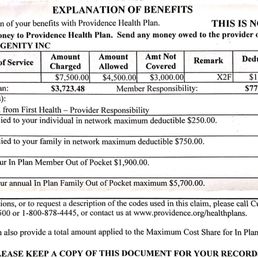 Explanation of Benefits for an optional genetic test we were told about, but never told about the cost! Really?! $7,500?! Explanation of Benefits for an optional genetic test we were told about, but never told about the cost! Really?! $7,500?!