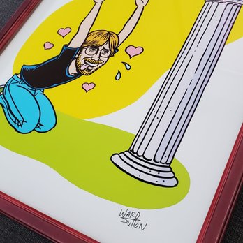 Artists Frame Service - Ward Sutton - Rolling Stone - Trey Anastasio "gushing" over the influence that Pavement's "Slanted and Enchanted" album had on the band. - Framing Near Me - Chicago, Illinois