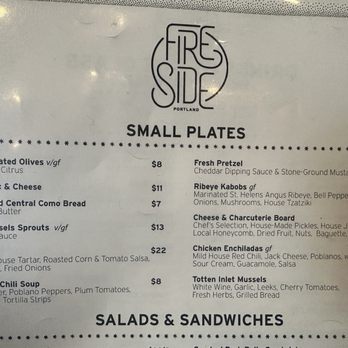 Fireside - New American Near Me - Portland, Oregon