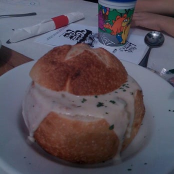 The Crab Pot - Clam Cowder in loaf - Seafood Near Me - Long Beach, California The Crab Pot - Clam Cowder in loaf - Seafood Near Me - Long Beach, California