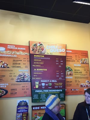 Menu photo 2 Moe's Southwest Grill Enfield, CT