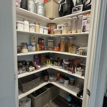 Sandi's Organizing Services - Pantry after - Home Organization Near Me Sandi's Organizing Services - Pantry after - Home Organization Near Me