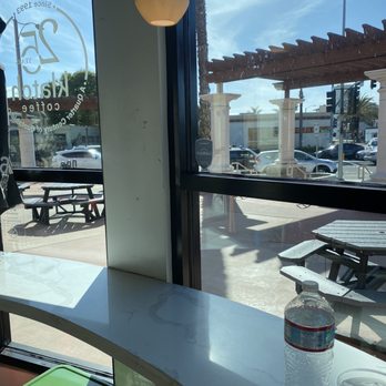 Klatch Coffee - Inside looking out - Breakfast & Brunch Near Me - Redondo Beach, California