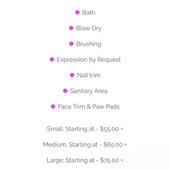 Razzle Dazzle - Deluxe mini grooming prices on their website - Pet Groomers Near Me - Indian Land, South Carolina Razzle Dazzle - Deluxe mini grooming prices on their website - Pet Groomers Near Me - Indian Land, South Carolina