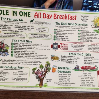 Hole 'n One - Menu 1 - American Near Me - Sun City West, Arizona Hole 'n One - Menu 1 - American Near Me - Sun City West, Arizona
