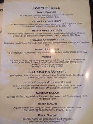 Menu photo 3 Black Bunker Bar & Grill Billings, MT Menu photo 3 Black Bunker Bar & Grill Billings, MT